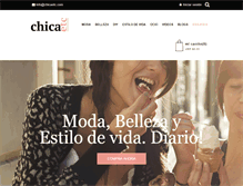 Tablet Screenshot of chicaetc.com